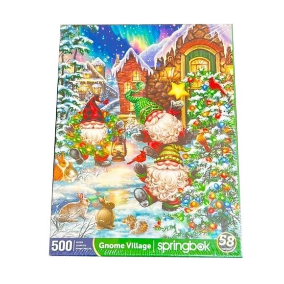 springbook Other - ❤️🆕 GNOME VILLAGE SPRINGBOOK PUZZEL 500 pieces